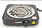 Електроплита одноконфоркова спіраль A-Plus MS 2101, фото 3