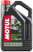 Моторное масло для квадроциклов Motul ATV-UTV Expert 4T 10W40, 4л