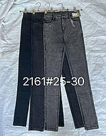 Женские стрейчевые джинсы (р-ры: 25-30) 2161 (в уп. один цвет) весна- осень.
