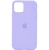 Силиконовый чехол защитный Оригинал велюр Iphone 12 /12 Pro Violet