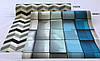 Стереоскопічні дизайнерські шпалери Authentic 960201 з креативним 3д-виробником — об'ємна мозаїка кераміка плитки, фото 4