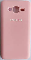 Силиконовый чехол защитный "Original Silicone Case" для Samsung J2 Prime / G530 rose