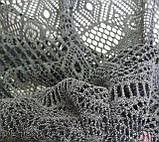 Відріз 0.6м макраме меланж темний хакі, фото 6