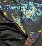 Трикотаж бавовняний принт Абстракція, фото 5