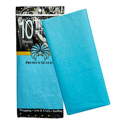 Папір тишею блакитний, 10 шт., розмір 65*50 см