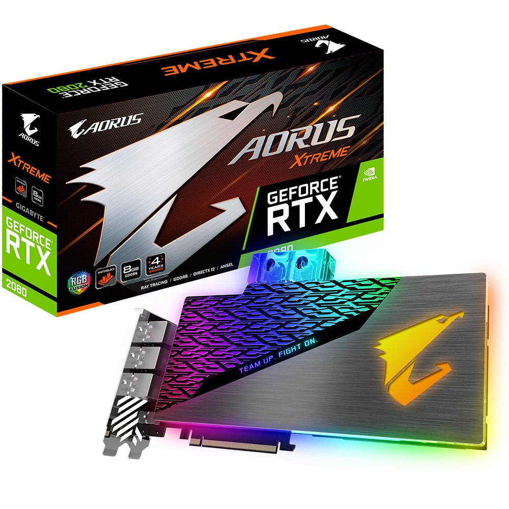 Видеокарта AORUS GeForce RTX™ 2080 XTREME WATERFORCE WB 8G — Купить ...