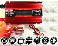 Перетворювач струму з 12 V на 220 В AC/DC KC-500D 500 W + lcd, Інвертор автомобільний,