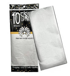 Папір тишею срібло, 10 шт., розмір 65*50 см
