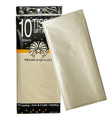 Папір тишею бежевий, 10 шт., розмір 65*50 см