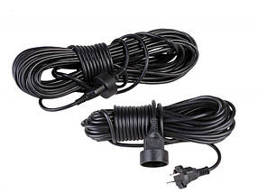 Подовжувач 15м одномісний переноска електрична ПBC 2x1