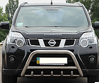 Передній захист WT003 нерж Nissan X-trail T31 2007-2014