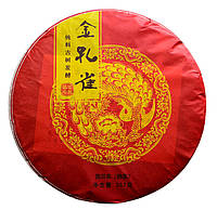 Шу пуэр Золотой павлин (Menghai Yuanda Ltd.), 2012 год, лом 50 грамм