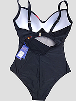 ОПТ Закритий купальник із сіткою Z.Five 75907 чорний на 48 50 52 54 56 розмір, фото 5