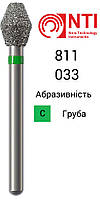 811-033-FG NTI Бор Діамантовий оклюзійний для турбінного наконечника ( Зелений ) 811.314.033 C