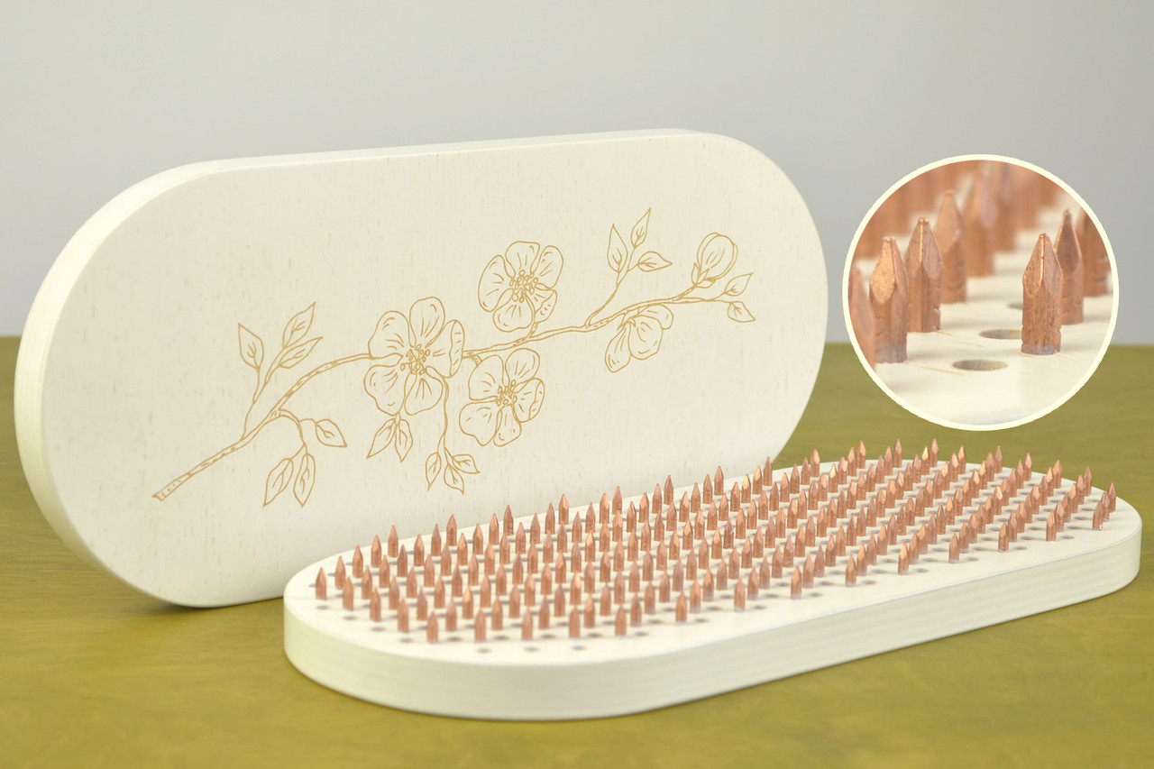 Доска Садху для Начинающих с Медными Гвоздями Morebi "Весенний Цвет ...