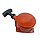 Стартер Shindaiwa С350 B35 B41 B45 B450 BP35 BP45 Echo SRM 4300 70020-75100 P021035720 для бензокос Шиндайва, фото 6