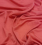 Трикотаж віскозний червоний, фото 2