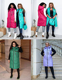 Жилетка жіноча норма і батал 019 об