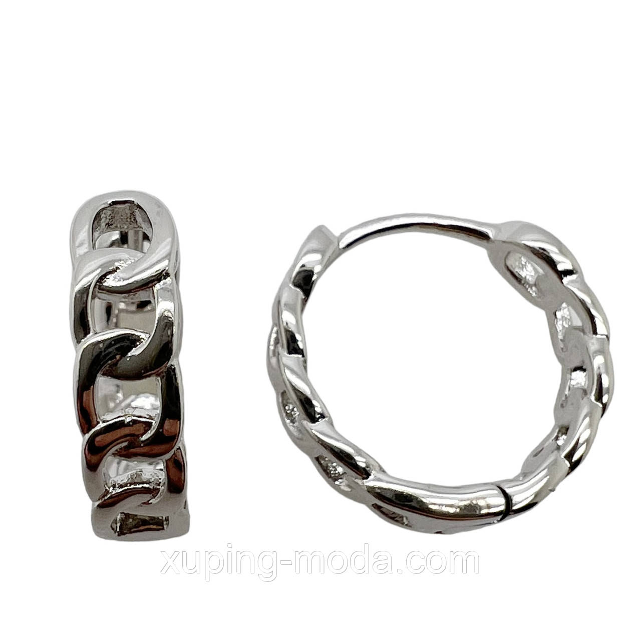 Сережки xuping. 14х3 мм