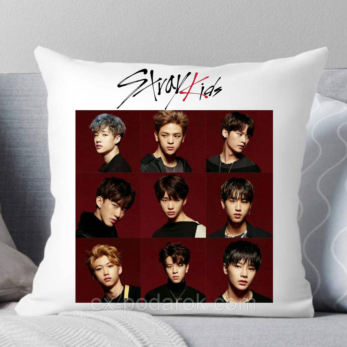 Подушка Stray Kids. Подушка Стрей Кідс