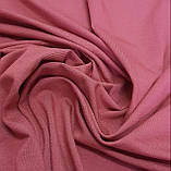 Трикотаж стрейч кулір темний фрес, фото 4