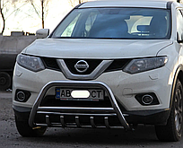 Кенгурятник WT003 (нерж) Nissan X-trail T32 /Rogue 2014-