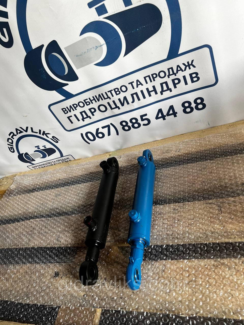Гідроциліндр ГЦ 40/25х160-4.11 (маркер УПС) ( хід штока 160 мм)