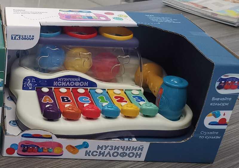 Музичний ксилофон 56489 (36/2) TK Group, фото 1