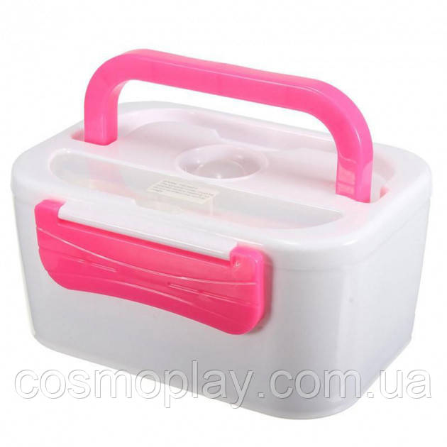 Ланч бокс электрический с подогревом Lunch Heater 220 V Pro. QM-653 Цвет: розовый - фото 3 - id-p1751229975