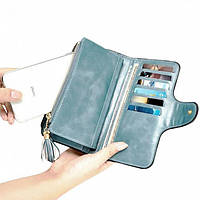 Клатч портмоне кошелек Baellerry N2341. Цвет: NS-825 темно синий