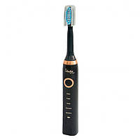 Зубна щітка електро доросла Shuke SK-601 чорна | Електрична звукова зубна | Електрична зубна ME-703 щітка sk-601