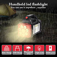Кемпінг ліхтар Led-ліхтарик вуличний портативний 2400 mAh