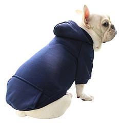 Толстовка з кишенею для собак Pet Style "Однотон" XS