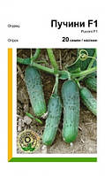 Семена огурца Пучини F1 (Puccini F1), 20 семян партенокарпический корнишон, ранний, Rijk Zwaan