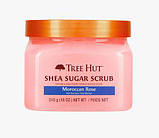 Цукровий скраб з олією ши Марокканська троянда Tree Hut Shea Sugar scrub Moroccan Rose 510 гр, фото 2