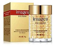 Крем - гель для кожи вокруг глаз Images Bright and Moisture Gold Eye Cream, с био - золотом,