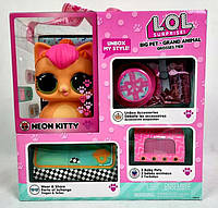 Игровой набор L.O.L. SURPRISE! серии Big Pets Неон Китти LOL Surprise Big Pet Neon Kitty 577720