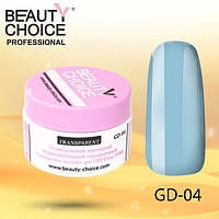 Моделирующий прозрачный гель CRYSTAL PINK, Beauty Choice, GD-04, 14 мл