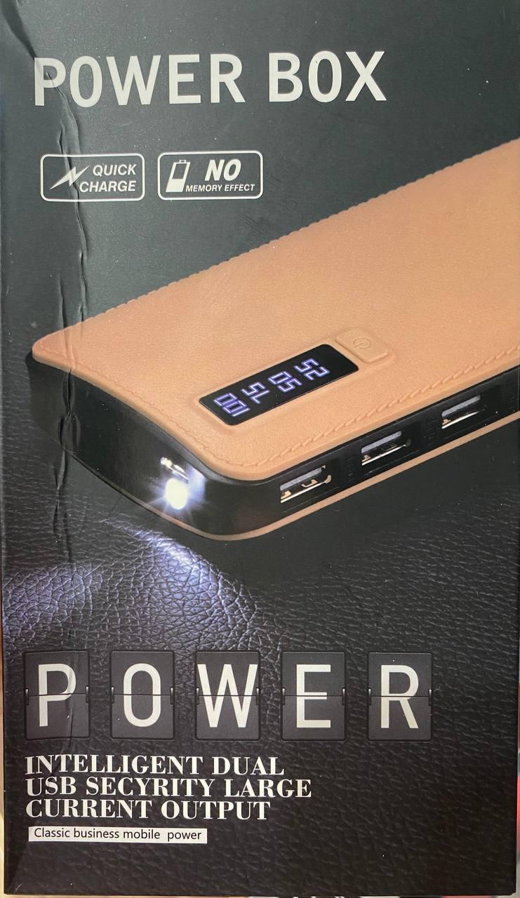 Купити Power Bank model 10000 mAh Коричневий з чорним ободом з