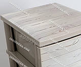 2 шт. Комод пластиковий, з малюнком Дерево кремове, 5 ящиків, Алеана, фото 2