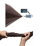 Захисна сітка від дітей на сходи, балкон Коричнева 200*78 см., фото 7