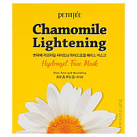 Petitfee Маска для лица гидрогелевая осветляющая с экстрактом ромашки Chamomile Lightening, 32 г