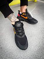 Nike Air Max 270 React Black Orange кроссовки и кеды высокое качество Размер 44
