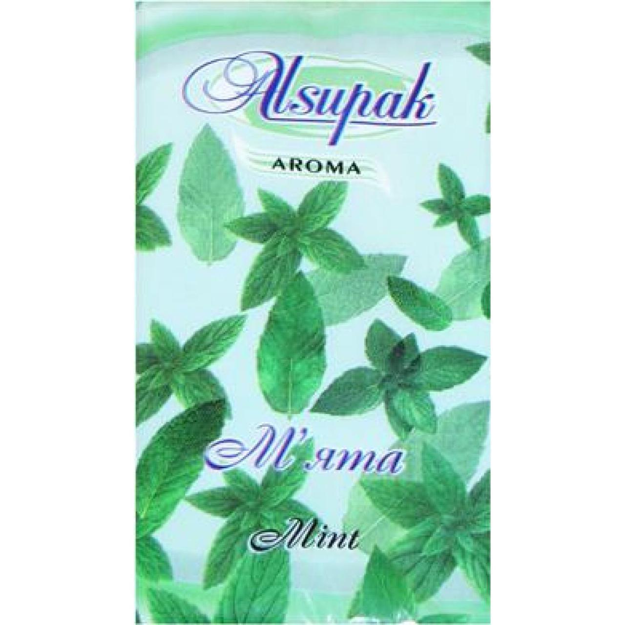 Платочки паперові Alsupak М'ята