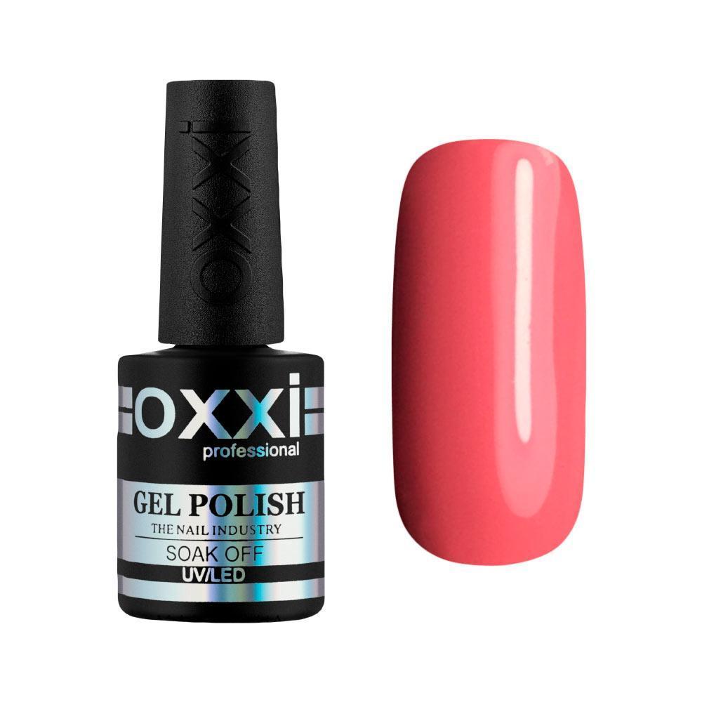 Гель-лак №011 (рожево-кораловий, емаль) Oxxi, 10 мл