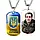 Подарувати на день народження дівчині — кулон, жетон, брелок, медальйон із Вашим фото та текстом, фото 10