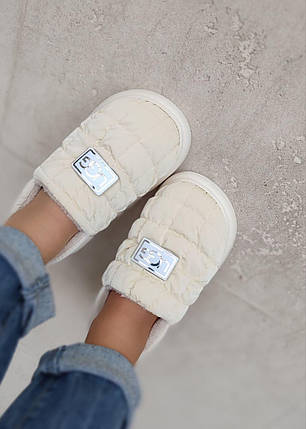 Дутики UGG ЖЕЛТИЇ короткі стьобані теплі уги YELLOW зима жіночі 2023, фото 1