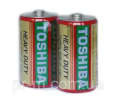 Батарейка Toshiba R20/2 без блістера ціна за 2шт.