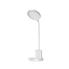DR Настільна USB LED-лампа Remax RT-E815 гнучка з акумулятором біла