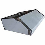 Витяжка пристінна розмір 2300х900 мм із жировловлювачем для професійної кухні з нержавійки 0.8 мм, фото 2